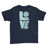 LOVE is Patient - Youth Short Sleeve Tee-Navy-XS-Made In Agapé