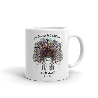 Make A Difference In This World - Coffee Mug-11oz-Made In Agapé
