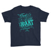 Trust In The Lord - Youth Short Sleeve Tee-Navy-XS-Made In Agapé