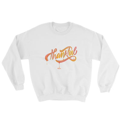 Thankful - Women's Sweatshirt-White-S-Made In Agapé