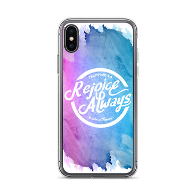 Rejoice Always - iPhone Case-iPhone X/XS-Made In Agapé