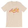 Thankful - Cozy Fit Short Sleeve Tee-Heather Dust-S-Made In Agapé