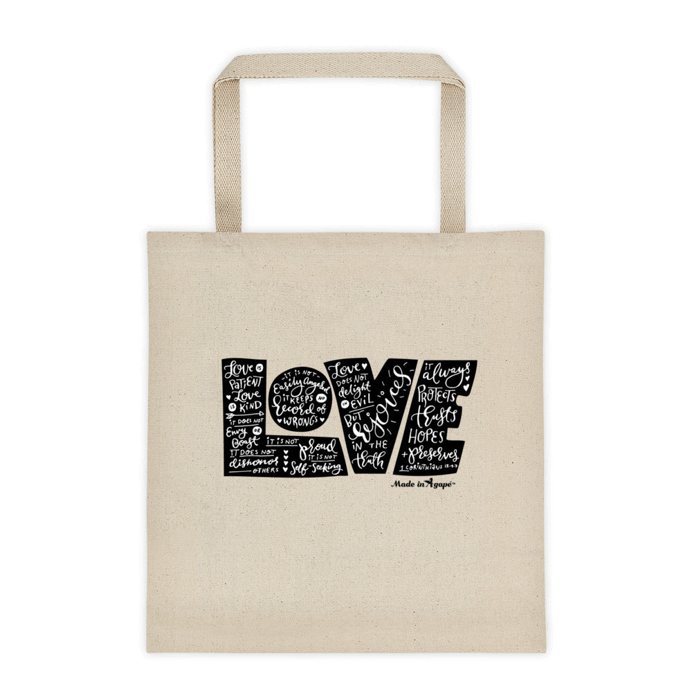 LOVE Protects - Tote Bag-Made In Agapé