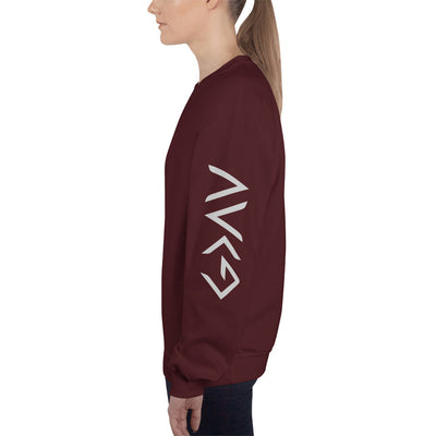 God Greater Than Highs Lows - Women's Sweatshirt-Maroon-S-Made In Agapé