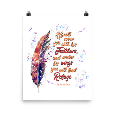 Agapé Feathers And Wings - Poster-16×20-Made In Agapé
