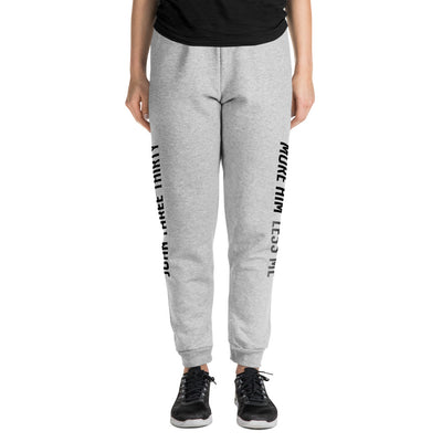 More Him Less Me - Unisex Fleece Joggers-Made In Agapé