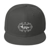 Made In Agape™ - Snapback Hat-Charcoal gray-Made In Agapé