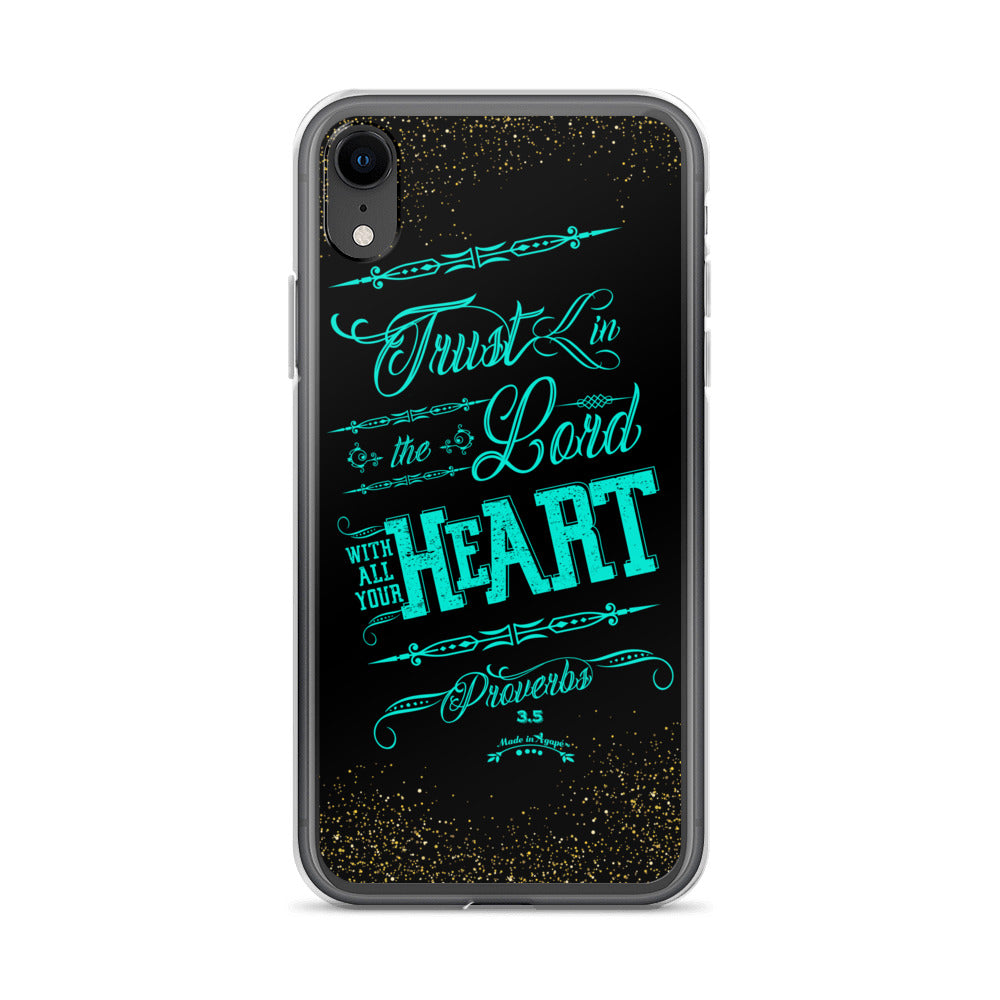 Trust In the Lord - iPhone Case-iPhone XR-Made In Agapé