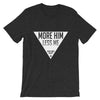 More Him Less Me - Cozy Fit Short Sleeve Tee-Dark Grey Heather-XS-Made In Agapé