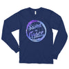 Saved By Grace - Unisex Long Sleeve Shirt-Navy-S-Made In Agapé