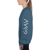 God Greater Than Highs Lows - Women's Sweatshirt-Indigo Blue-S-Made In Agapé