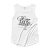 We Are God's Masterpiece - Ladies' Cap Sleeve-White-S-Made In Agapé