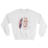 Agapé Feathers And Wings - Women's Sweatshirt-White-S-Made In Agapé