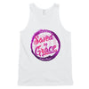 Saved By Grace - Unisex Tank-White-XS-Made In Agapé