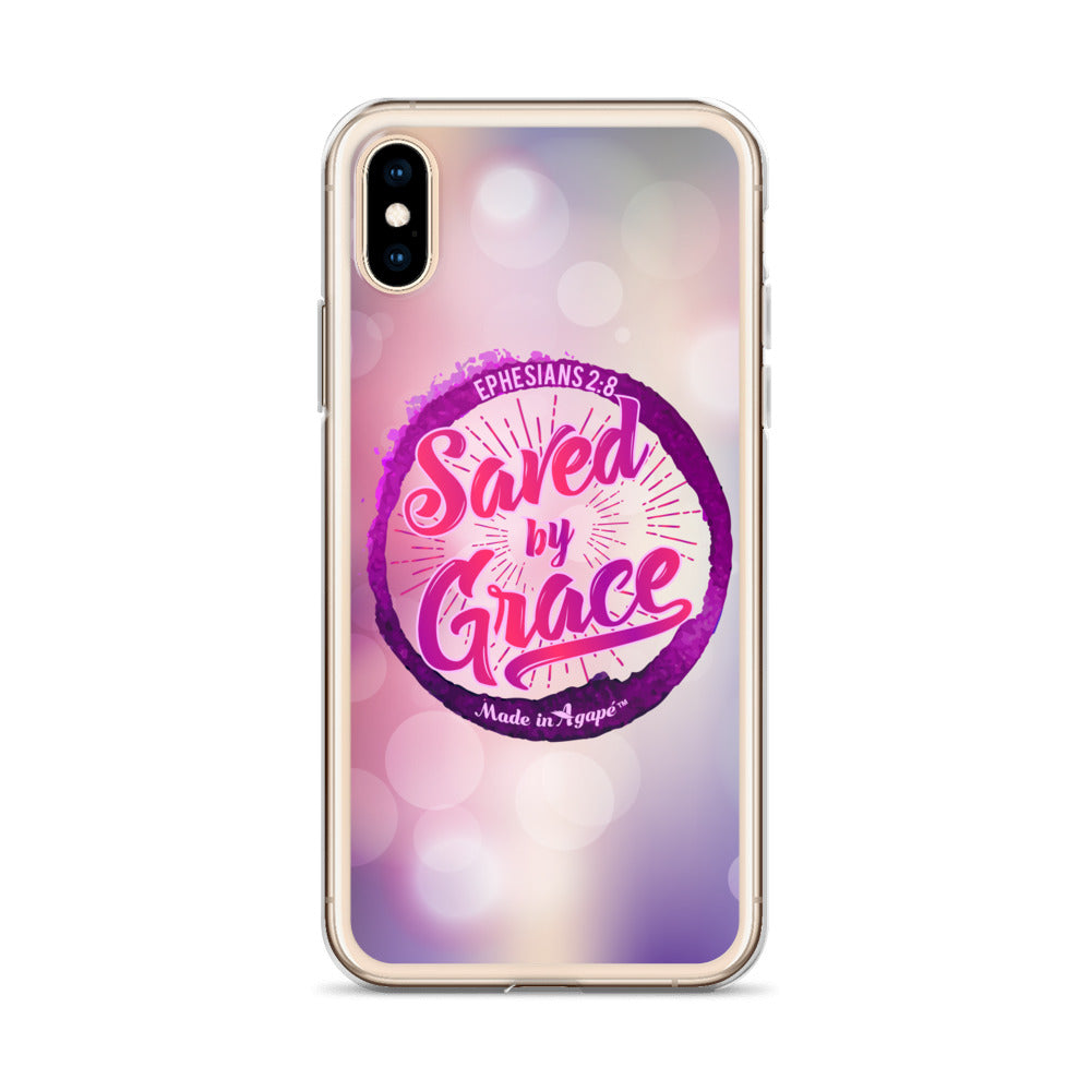 Saved By Grace - iPhone Case-Made In Agapé