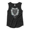 Lord Is My Strength And Shield - Ladies' Cap Sleeve-Black-S-Made In Agapé
