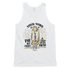 Lamp For Feet And Light On Path - Unisex Tank-White-XS-Made In Agapé