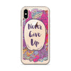 Never Give Up - iPhone Case-Made In Agapé