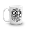 Nothing Impossible With God - Coffee Mug-15oz-Left Handle-Made In Agapé