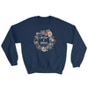 His Grace Is Sufficient - Women's Sweatshirt-Navy-S-Made In Agapé