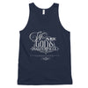 We Are God's Masterpiece - Unisex Tank-Navy-XS-Made In Agapé