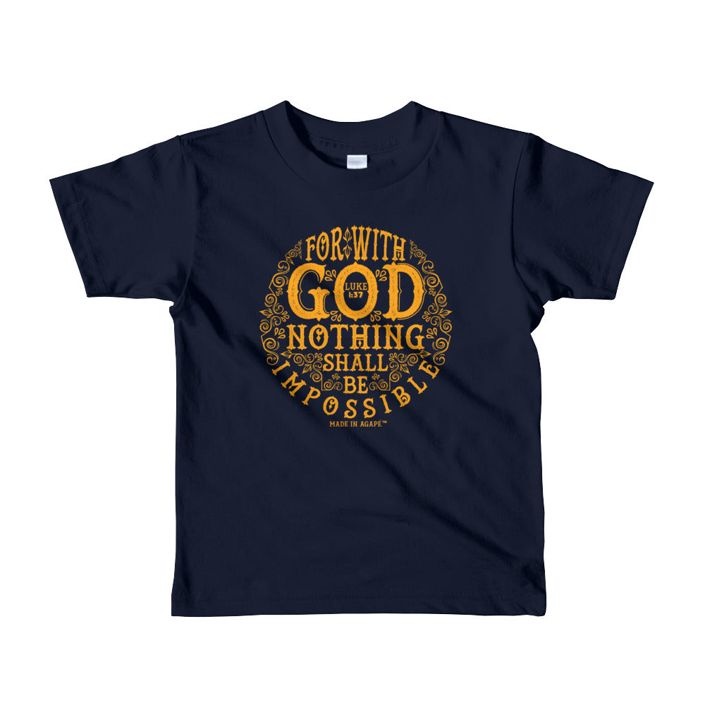 Nothing Is Impossible Kids T shirt