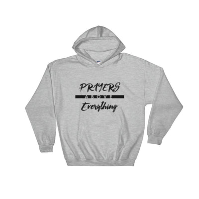 Prayers Above Everything - Women's Hoodie-Sport Grey-S-Made In Agapé