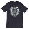 Lord Is My Strength And Shield - Cozy Fit Short Sleeve Tee-Navy-S-Made In Agapé
