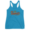 Just Believe - Ladies' Triblend Racerback Tank-Vintage Turquoise-XS-Made In Agapé