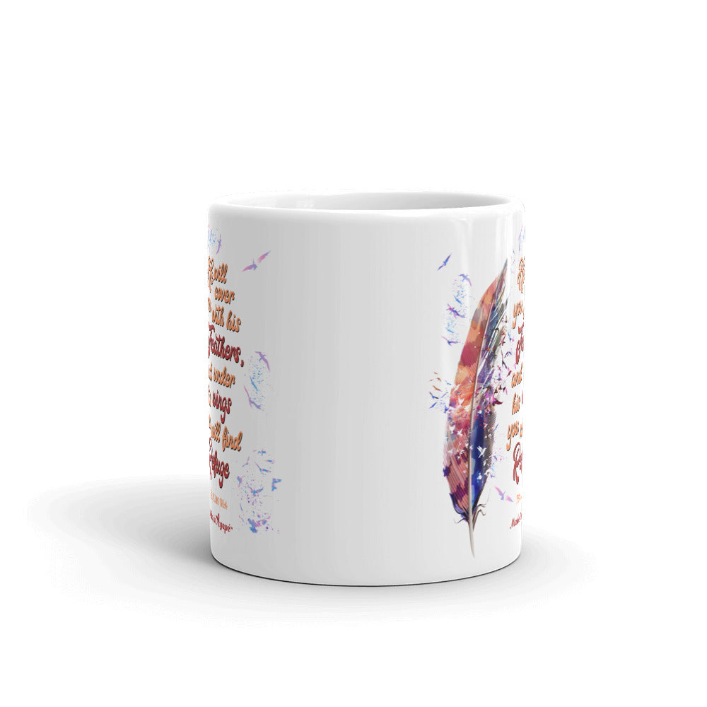 Agapé Feathers and Wings - Coffee Mug - Made In Agapé