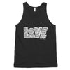 LOVE Protects - Unisex Tank-Black-XS-Made In Agapé