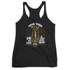 Lamp For Feet And Light On Path - Ladies' Triblend Racerback Tank-Vintage Black-XS-Made In Agapé