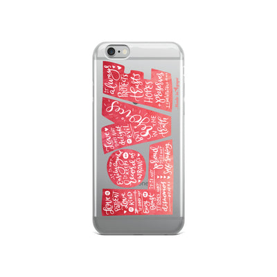 LOVE Protects - iPhone Case-iPhone 6/6s-Made In Agapé