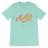 Thankful - Cozy Fit Short Sleeve Tee-Heather Mint-S-Made In Agapé