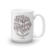 Be Strong And Courageous - Coffee Mug-15oz-Made In Agapé