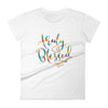 Truly Blessed - Ladies' Fit Tee-White-S-Made In Agapé