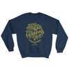 Be Strong And Courageous - Women's Sweatshirt-Navy-S-Made In Agapé