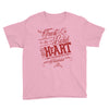 Trust In The Lord - Youth Short Sleeve Tee-CharityPink-XS-Made In Agapé