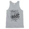 Trust In the Lord - Unisex Tank-Heather Grey-XS-Made In Agapé
