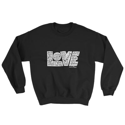 LOVE Protects - Women's Sweatshirt-Black-S-Made In Agapé