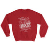 Trust In The Lord - Men's Sweatshirt-Red-S-Made In Agapé