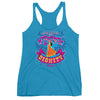 She's Clothed With Strength And Dignity - Ladies' Triblend Racerback Tank-Vintage Turquoise-XS-Made In Agapé