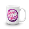 Saved By Grace - Coffee Mug-15oz-Made In Agapé