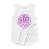 Nothing Impossible With God - Ladies' Cap Sleeve-White-S-Made In Agapé