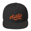 Thankful - Snapback Hat-Black-Made In Agapé