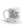 We Are God's Masterpiece - Coffee Mug-11oz-Left Handle-Made In Agapé