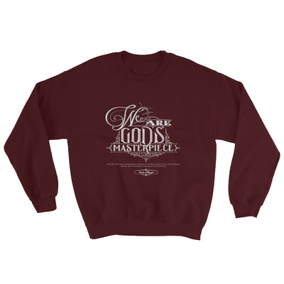 We Are God's Masterpiece - Women's Sweatshirt-Maroon-S-Made In Agapé