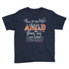 Far Better Things Ahead - Youth Short Sleeve Tee-Navy-XS-Made In Agapé
