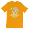 Kind Words Are Like Honey - Cozy Fit Short Sleeve Tee-Gold-S-Made In Agapé
