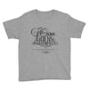 We Are God's Masterpiece - Youth Short Sleeve Tee-Heather Grey-XS-Made In Agapé